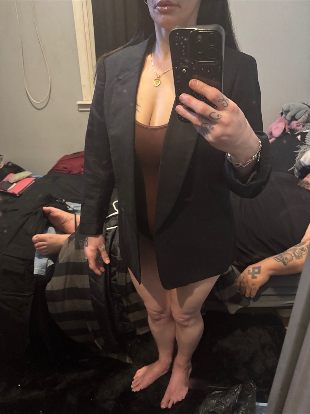 Jones New York Black womsnsnTailored dress Blazer - Picture 7 of 10
